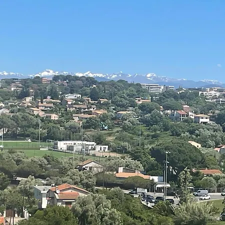 3 Pieces Vue Panoramique Montagne Antibes